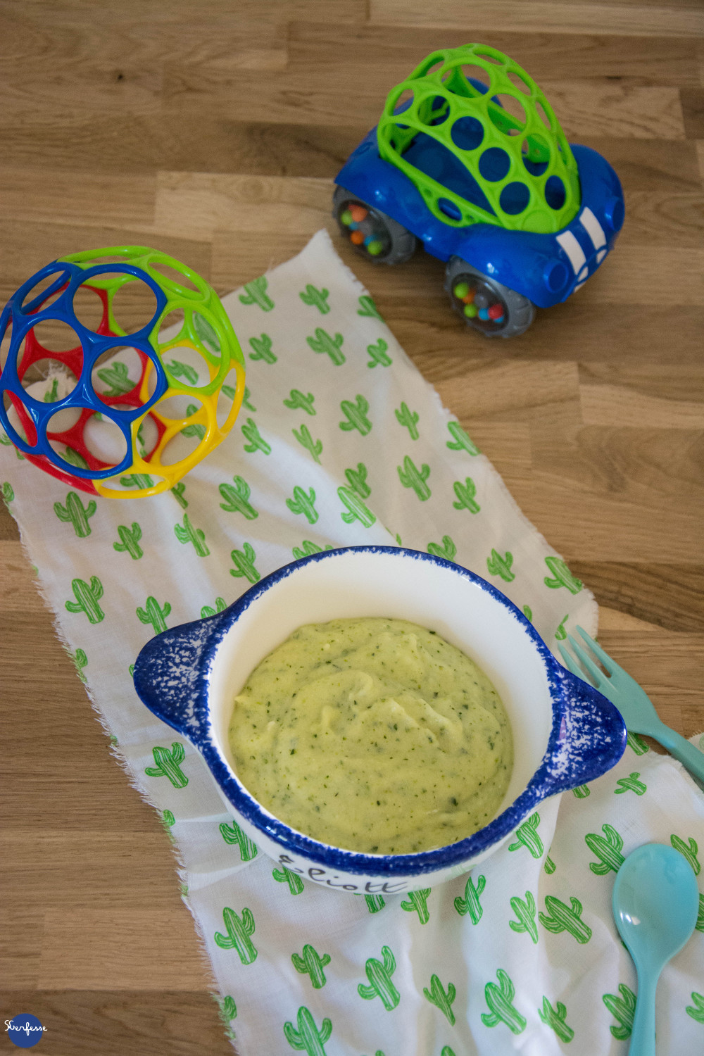 Les Petits Pots La Puree De Courgettes Et Polenta Kerfesse